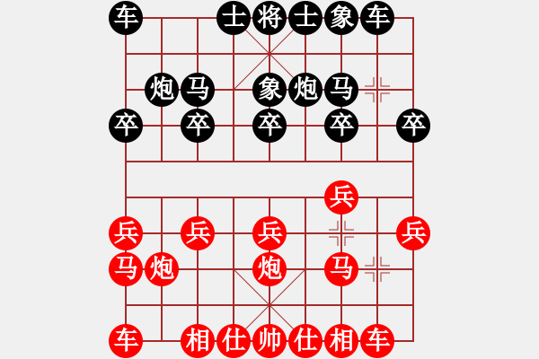 象棋棋譜圖片：人機(jī)大戰(zhàn)――未來象棋的發(fā)展趨勢 - 步數(shù)：10 