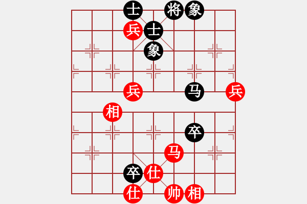 象棋棋譜圖片：融雪杜鵑(8段)-和-名劍十三少(7段) - 步數(shù)：100 