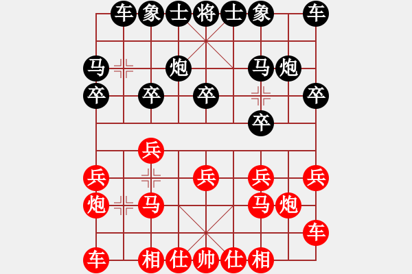 象棋棋譜圖片：葬心紅勝笑看風(fēng)云2046【仙人指路】 - 步數(shù)：10 