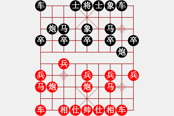 象棋棋譜圖片：Cplasf.先勝 網(wǎng)絡(luò)棋手（20分鐘專區(qū)） - 步數(shù)：10 