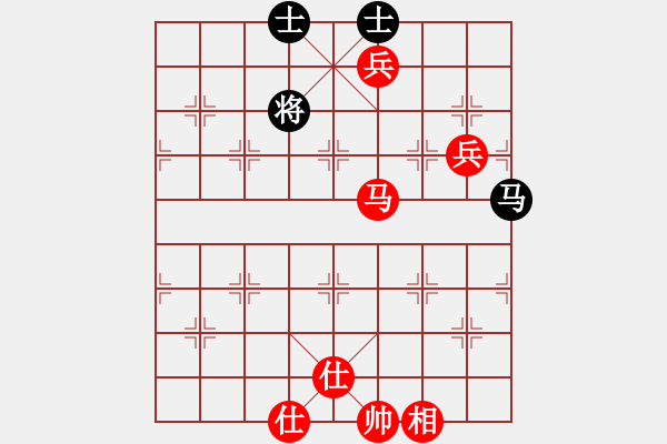 象棋棋譜圖片：粵東兵王(北斗)-勝-亭亭(無(wú)極) - 步數(shù)：140 