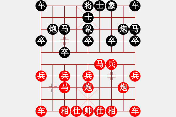 象棋棋譜圖片：個人對局97周口之戰(zhàn)第七局 - 步數(shù)：10 