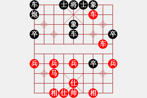 象棋棋譜圖片：羅漢七(9星)-和-chinagxlz(7星) - 步數(shù)：40 