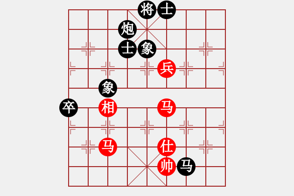 象棋棋譜圖片：三星拱照(6段)-和-豬大圣(3段) - 步數(shù)：140 