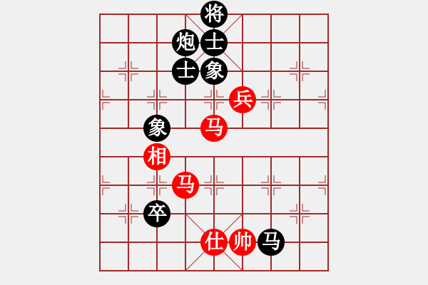 象棋棋譜圖片：三星拱照(6段)-和-豬大圣(3段) - 步數(shù)：150 