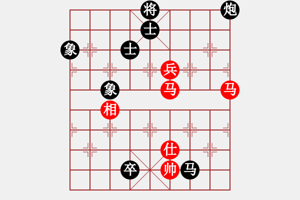 象棋棋譜圖片：三星拱照(6段)-和-豬大圣(3段) - 步數(shù)：200 