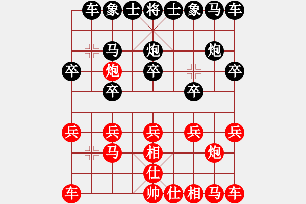 象棋棋譜圖片：烈火王子(8弦)-負(fù)-猛虎(9星) - 步數(shù)：10 