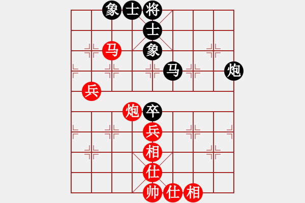 象棋棋譜圖片：第三輪 寧夏 周步晉 先和 西夏 何建林 - 步數(shù)：64 