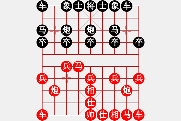 象棋棋譜圖片：女子組：四3 云南黨國蕾先和河北劉鈺 - 步數(shù)：10 