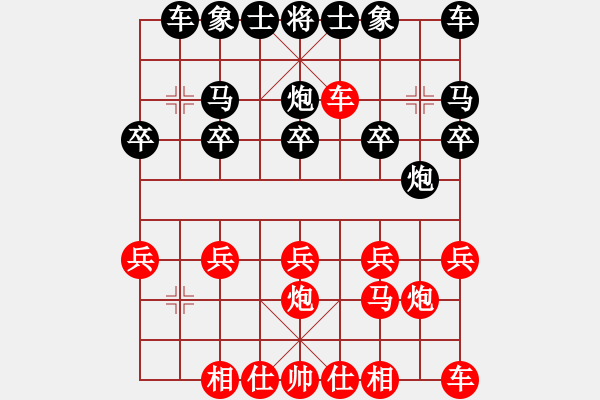 象棋棋譜圖片：40-讓左馬-得先用馬局 - 步數(shù)：10 