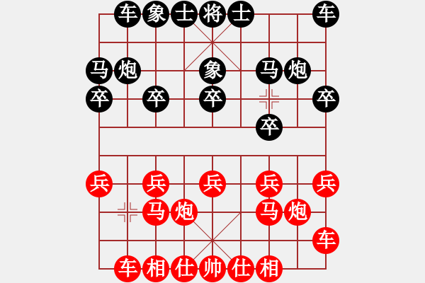 象棋棋譜圖片：飛龍(北斗)-和-姐姐(9星) - 步數(shù)：10 