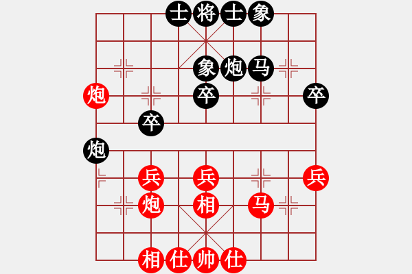 象棋棋谱图片：2016仙女山避暑消夏杯车新国先和许文章 - 步数：36 