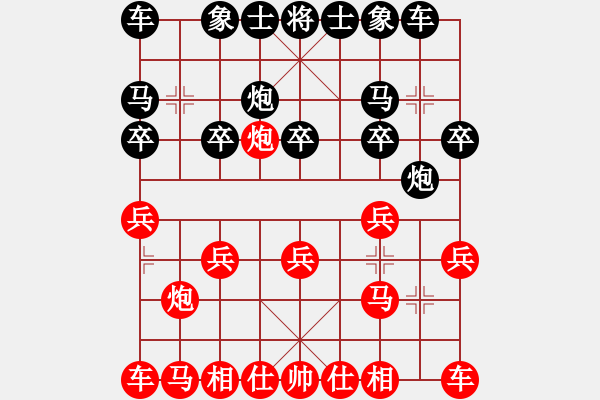 象棋棋譜圖片：2 - 步數(shù)：10 