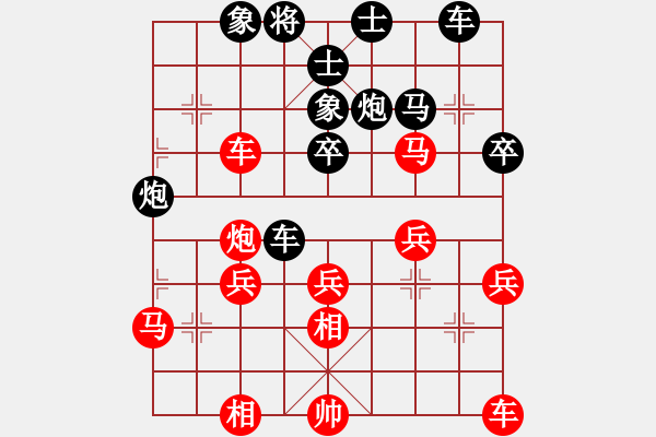 象棋棋譜圖片：2 - 步數(shù)：36 