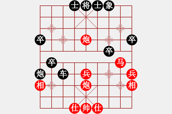 象棋棋譜圖片：長劍如虹(3段)-負(fù)-東北雪狼(1段) - 步數(shù)：40 