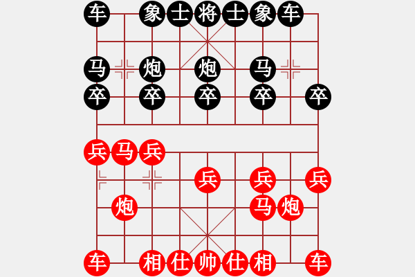 象棋棋譜圖片：天機商業(yè)庫(9星)-勝-風(fēng)云驟起(9星) - 步數(shù)：10 