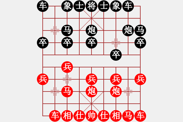 象棋棋譜圖片：宇宙四號(4級)-勝-千島棋社丁(4r) - 步數(shù)：10 