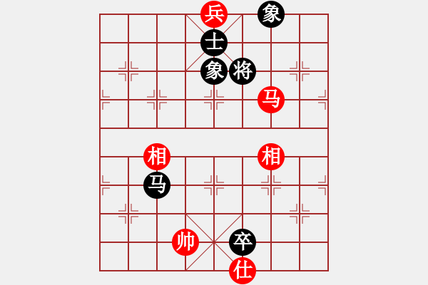 象棋棋譜圖片：五八炮進(jìn)三兵正馬對(duì)屏風(fēng)馬黑右橫車（旋風(fēng)V7.0拆棋）和棋 - 步數(shù)：150 