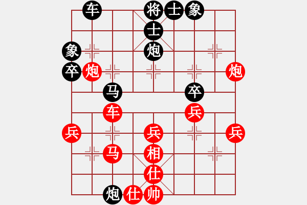 象棋棋譜圖片：5月28日先手對(duì)稅務(wù)朋友棋譜（順炮局） - 步數(shù)：40 