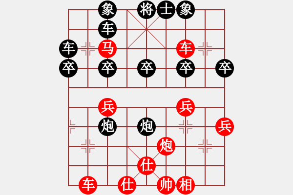 象棋棋譜圖片：劉一諾(1段)-負(fù)-東北阿梅(6段) - 步數(shù)：40 