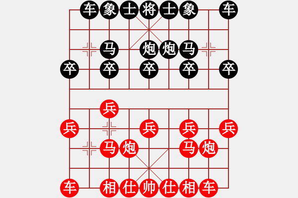 象棋棋譜圖片：海岸蛟龍先負(fù)海岸西毒.XQF - 步數(shù)：10 