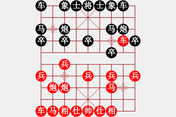 象棋棋譜圖片：上帝之劍(北斗)-和-天機(jī)商業(yè)庫(kù)(9星) - 步數(shù)：10 