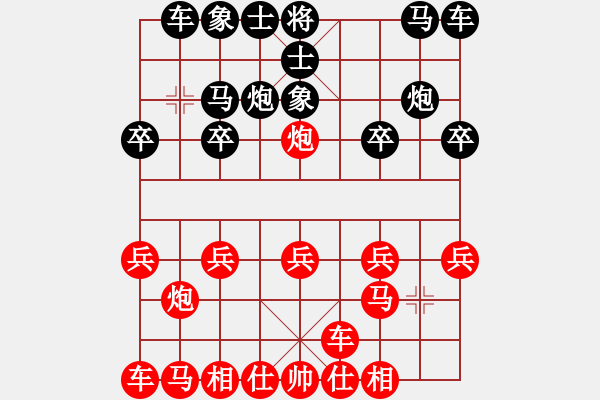 象棋棋譜圖片：橫才俊儒[292832991] -VS- 知足常[514541978] - 步數(shù)：10 