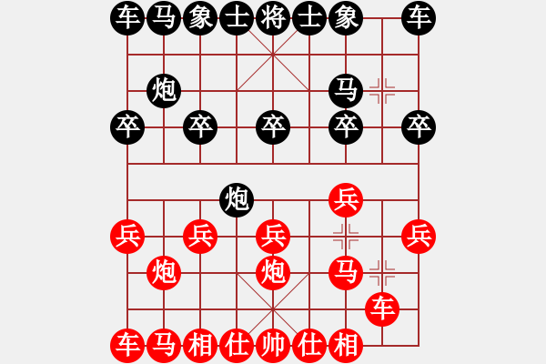 象棋棋譜圖片：哼哼哼 - 步數(shù)：10 