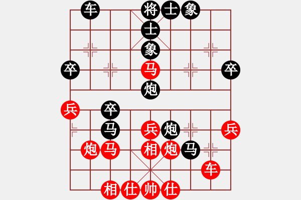 象棋棋譜圖片：qingdaosho(2段)-負(fù)-神教教主(2段) - 步數(shù)：40 