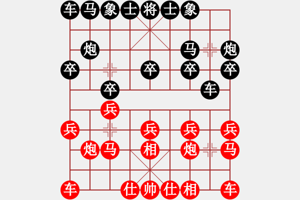 象棋棋谱图片：澳洲 余穗康 和 菲律宾 陈罗平 - 步数：10 