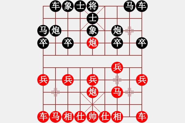 象棋棋譜圖片：淡雅飄香 先勝 橫掃大神 - 步數(shù)：10 