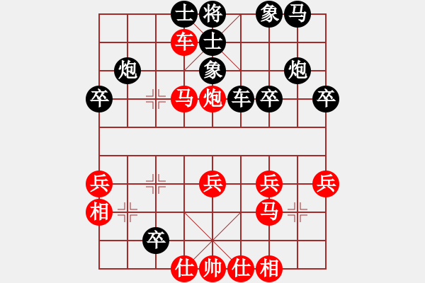 象棋棋譜圖片：紫薇花對(duì)紫微郎 勝 糊涂人 - 步數(shù)：30 