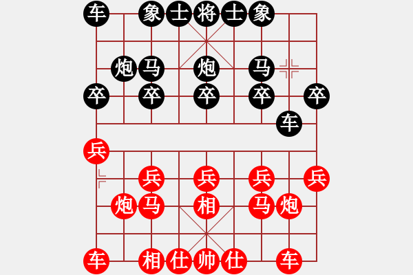 象棋棋譜圖片：華山皇妃(北斗)-勝-蒙德(天罡) - 步數(shù)：10 