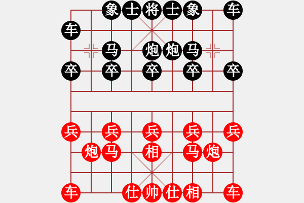 象棋棋譜圖片：阿巴德(7段)-負(fù)-藍(lán)田君(8段) - 步數(shù)：10 