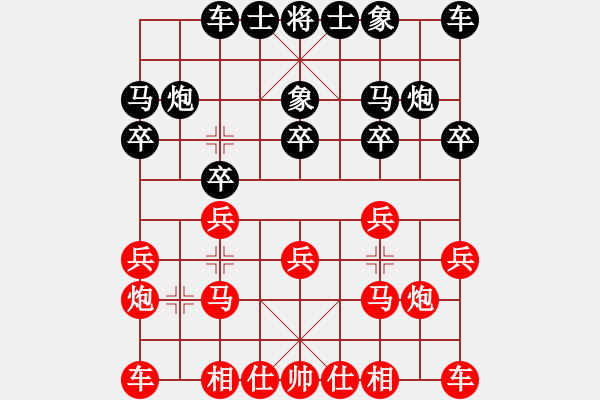 象棋棋譜圖片：兩頭蛇[406039482] -VS- 藍銫冰點[270147660] - 步數：10 