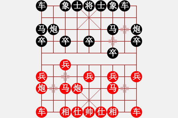 象棋棋譜圖片：霞浦隊 卓贊烽 勝 莆田隊 楊丹 - 步數(shù)：10 