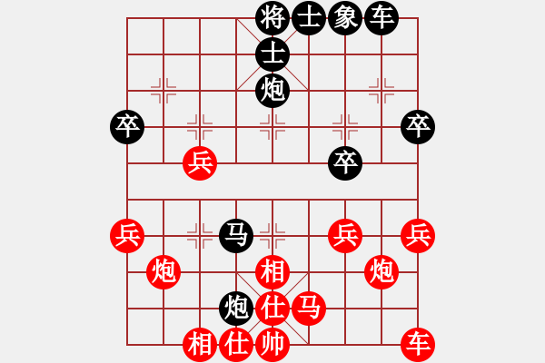 象棋棋譜圖片：長(zhǎng)樂(lè)侯(5段)-負(fù)-南充一條槍(3段) - 步數(shù)：40 