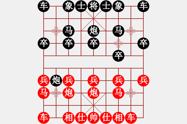 象棋棋譜圖片：中原快刀(9段)-負(fù)-美麗心靈(月將)r2akab2 n7r 4c1n2 p1p1p3p 2bN2p - 步數(shù)：10 