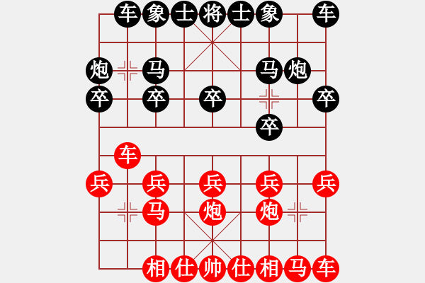 象棋棋譜圖片：AK47[紅] -VS- 負(fù)分太后 魚[黑](2) - 步數(shù)：10 