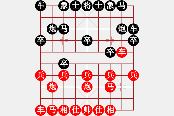 象棋棋譜圖片：潘志勇（紅）對盛子懿（黑） - 步數(shù)：10 