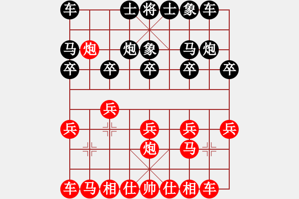 象棋棋譜圖片：零度棋風 - 步數(shù)：10 