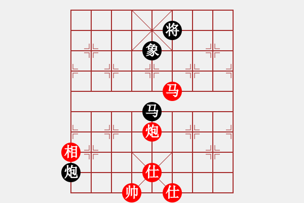 象棋棋譜圖片：強(qiáng)軟專(zhuān)賣(mài)店(9段)-和-棋趣棋情(月將) - 步數(shù)：200 