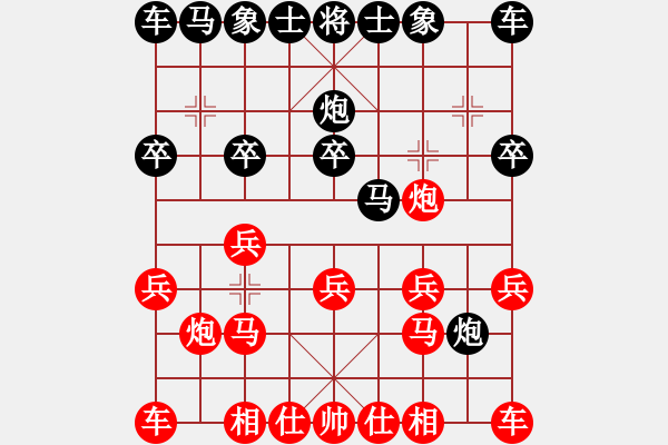 象棋棋譜圖片：20111207姜曉負(fù)劉軍《3》 - 步數(shù)：10 