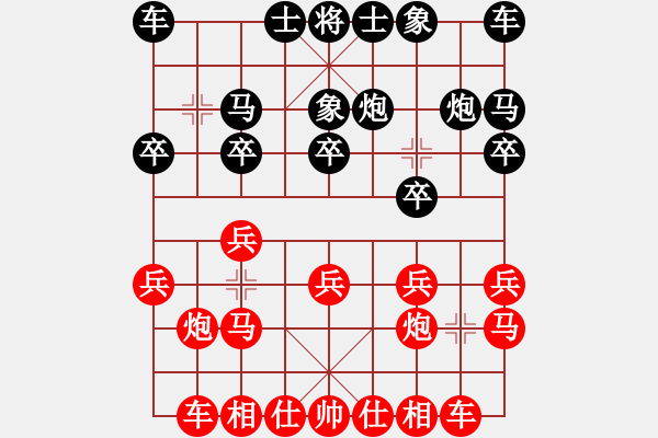 象棋棋譜圖片：3026局 --旋風(fēng)九專雙核 紅先和 小蟲(chóng)引擎25層 - 步數(shù)：10 