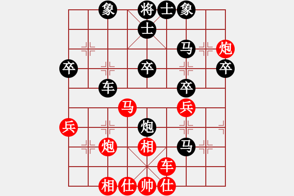 象棋棋譜圖片：陸豐麥苗先負(fù)特級大師孟辰 - 步數(shù)：40 