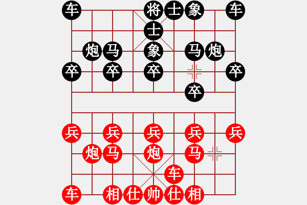 象棋棋譜圖片：太守棋狂先勝千古無同局棋社盛櫻孤仙業(yè)6-12018·6·20 - 步數(shù)：10 