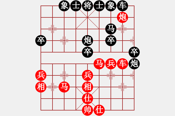 象棋棋譜圖片：小單核 勝 -VS- ☆杰☆出人才 負(fù) - 步數(shù)：40 