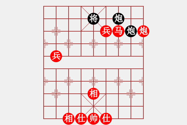 象棋棋譜圖片：棋局-3kb an 3 4 - 步數(shù)：100 