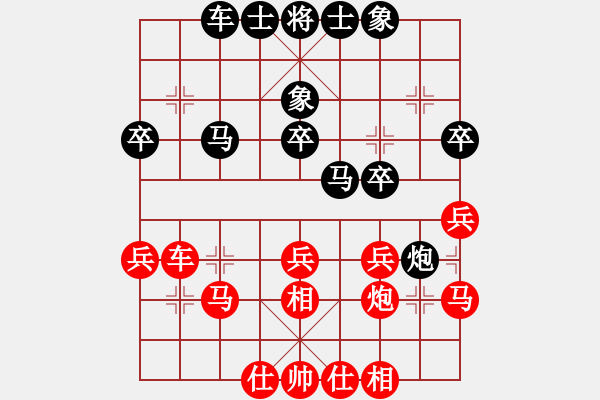 象棋棋譜圖片：成功豹(5段)-負(fù)-七殺刀(8段) - 步數(shù)：30 