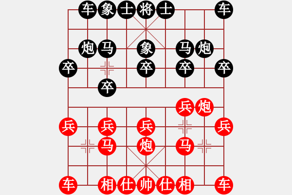 象棋棋譜圖片：忘情天書(shū)(天罡)-負(fù)-西毒神醫(yī)(9弦) - 步數(shù)：10 